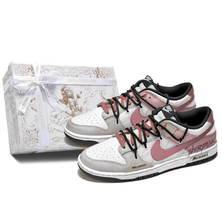 Nike Nike Dunk Box, Phantom Pink Cushioning Quick Dry Abrasion Resistant Balance