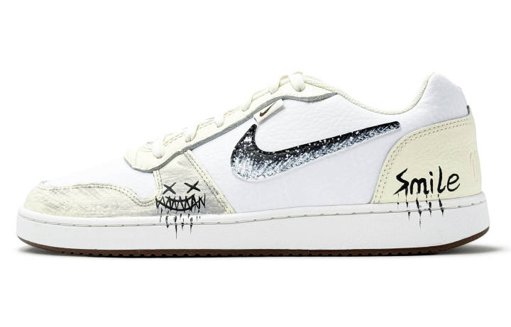 Nike Nike EBERNON SSS Manufacturing, Illusionary Mirage Slip Resistant Abrasion Resistant Low top Skateboard Shoes Men's