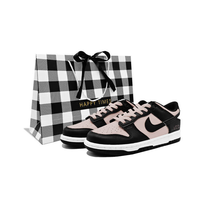 Nike Nike Dunk Heart Fluttering, 2 Leather Cushioning Low top Skateboard Shoes Unisex