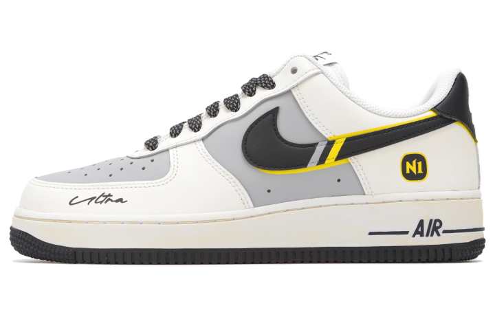 Nike Nike Air Force 1 Low top Skateboard Shoes Men's Ecru