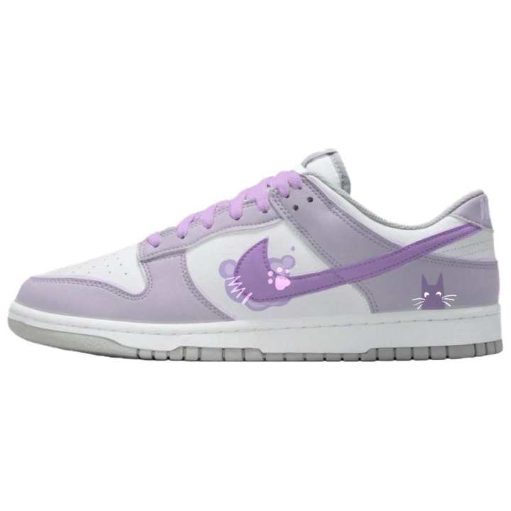 Nike Nike Dunk Glutinous Meow Yun Ting Leather Cushioning Abrasion Resistant Balance Breathable