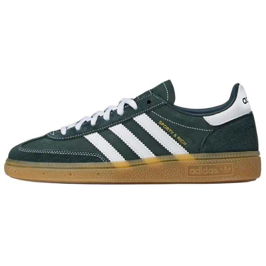 Adidas Originals x SPORTY & RICH HANDBALL SPEZIAL Low top Skateboard Shoes Men's Green