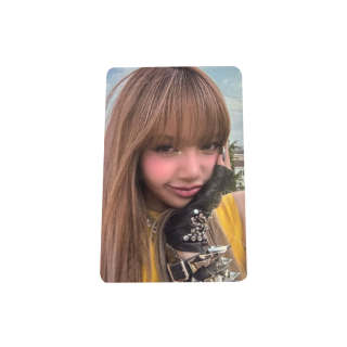 BLACK PINK LISA Hong Kong Flash, Jumilia Photocards 1 Pc