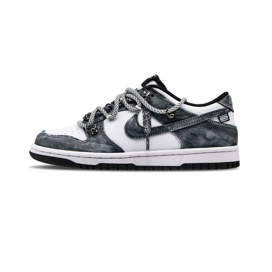 Nike Nike Dunk Qixi Festival Project, Qingye Zixin 3.0 Abrasion Resistant Low top Skateboard Shoes Unisex Gray