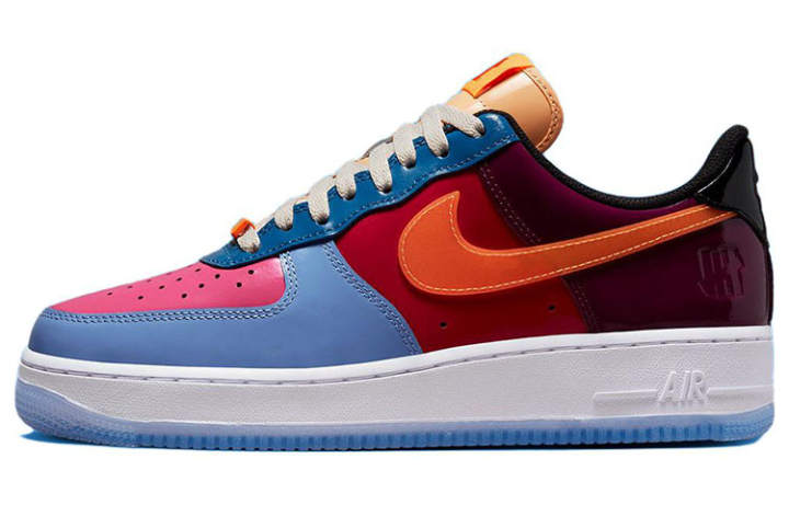 Nike Nike x UNDEFEATED Air Force 1 'Multi Patent' Low top Skateboard Shoes Unisex Multicolor