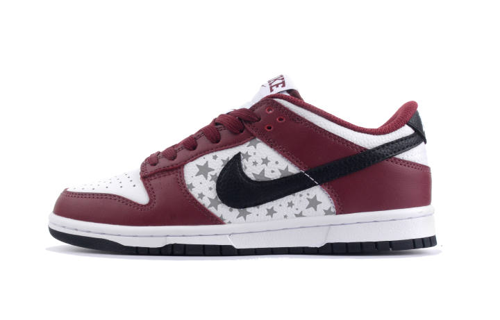 Nike Nike Dunk Star Shine, Wedding Shoes Leather Slip Resistant Abrasion Resistant Low top Skateboard Shoes Unisex