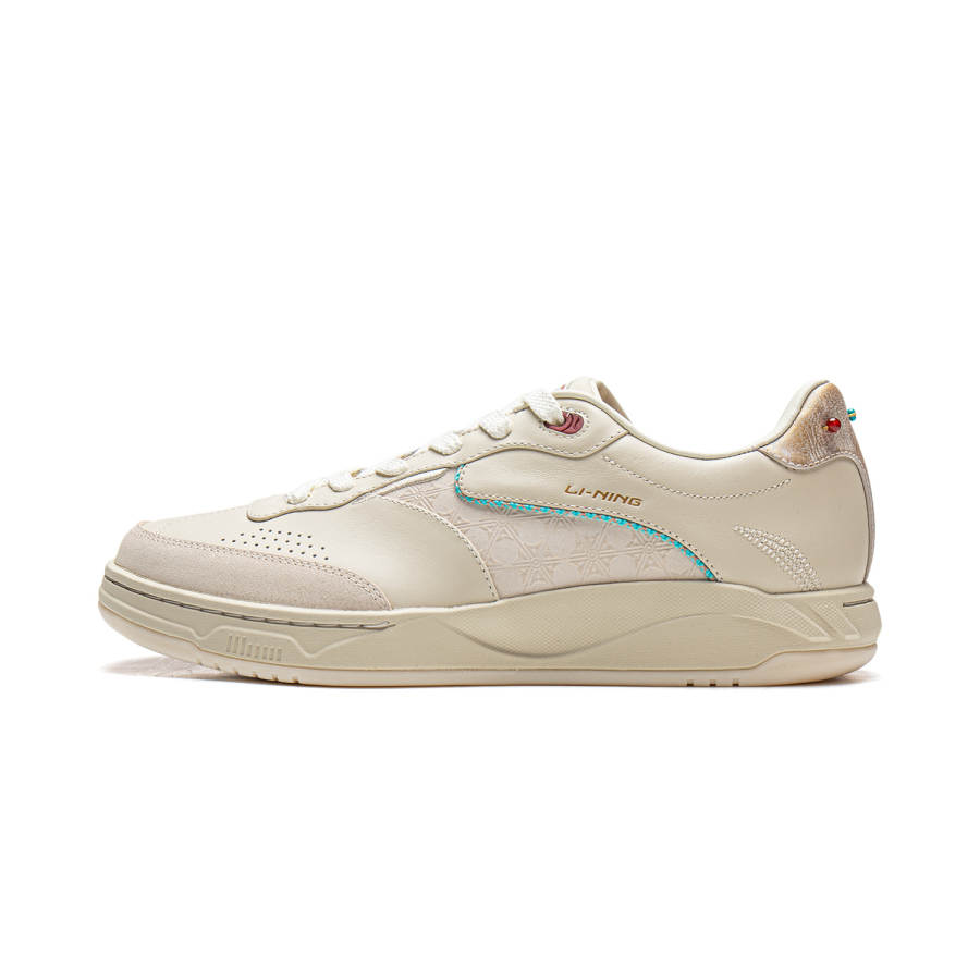 Li-Ning Li Ning x GUGONG Hedge Low top Skateboard Shoes Unisex Beige