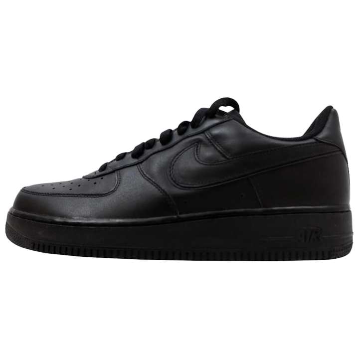 Nike Nike Air Force 1 Abrasion Resistant Mid top Skateboard Shoes Women's Black