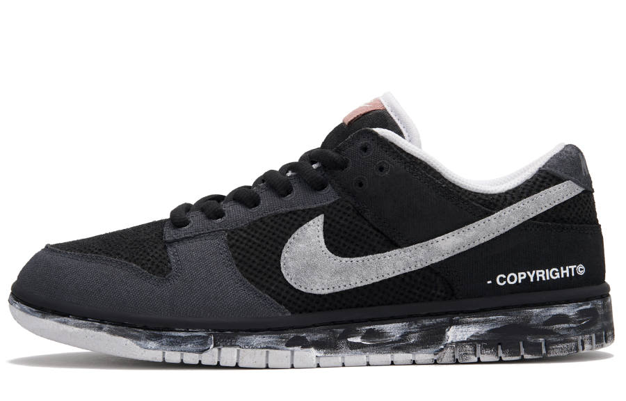 Nike Nike Dunk Dark Century Low top Skateboard Shoes Men's Black Gray
