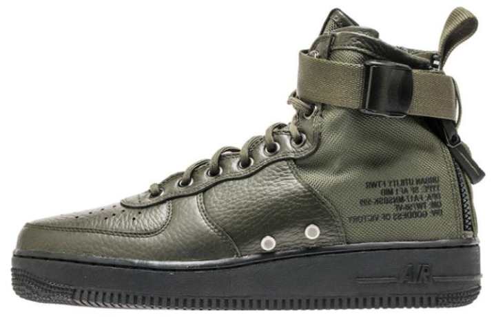 Nike Nike Sf Air Force 1 Mid Sequoia