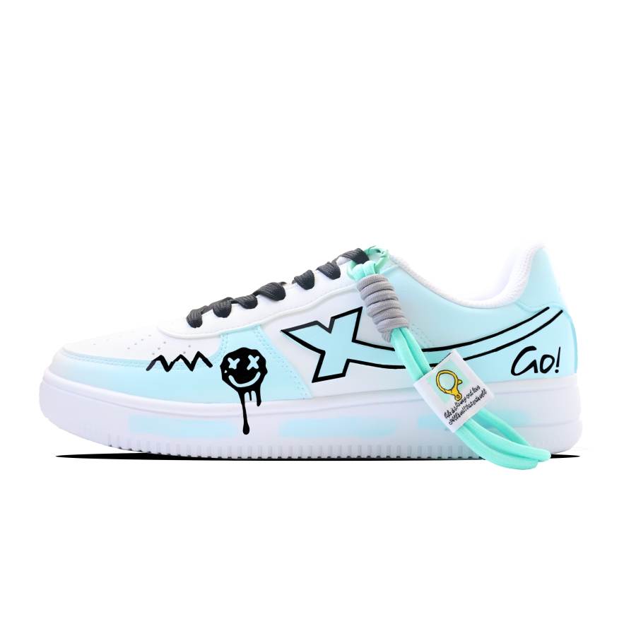 XTEP Air Force 1 Synthetic Leather Slip Resistant Cushioning Breathable Slip Resistant Cushioning Breathable Low top