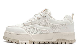 FEIYUE Low-top Skateboard Shoes Women's Beige