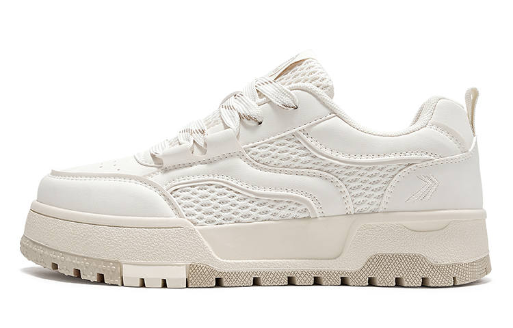 FEIYUE Low-top Skateboard Shoes Women's Beige