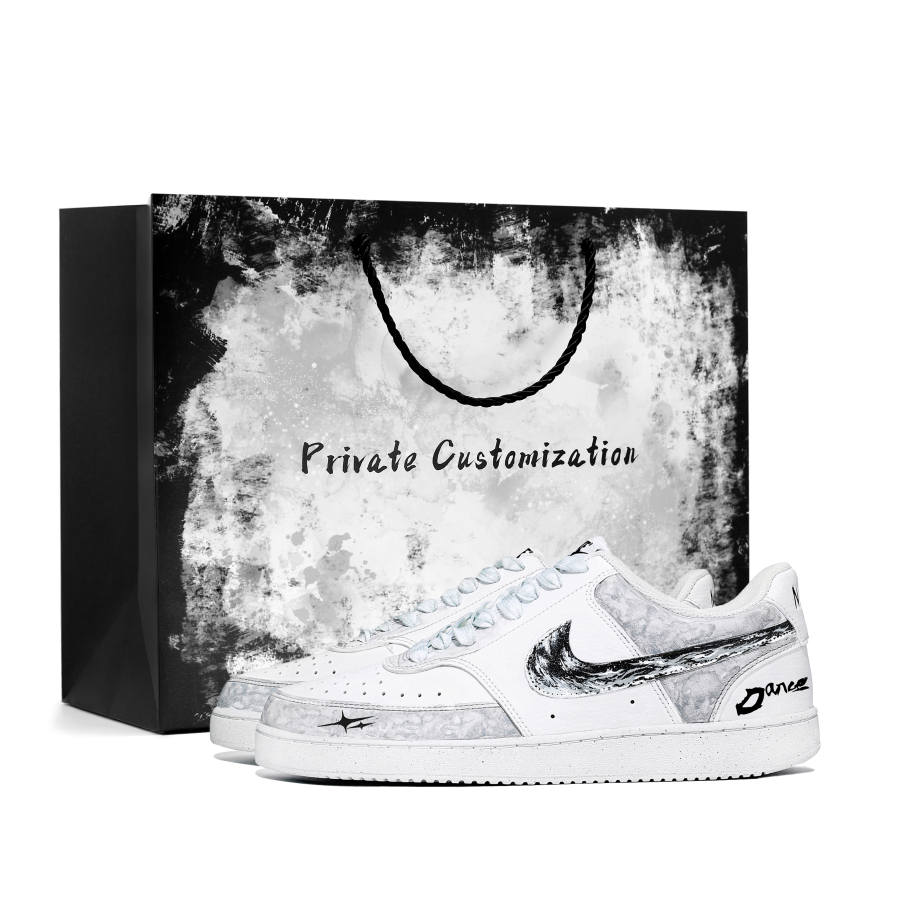 Nike Nike Court Vision 1 Low top Skateboard Shoes Unisex
