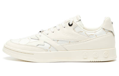 LI-NING 1990 LI NING 1990 Leather Slip Resistant Cushioning Abrasion Resistant Lightweight Low top Skateboard Shoes Men's