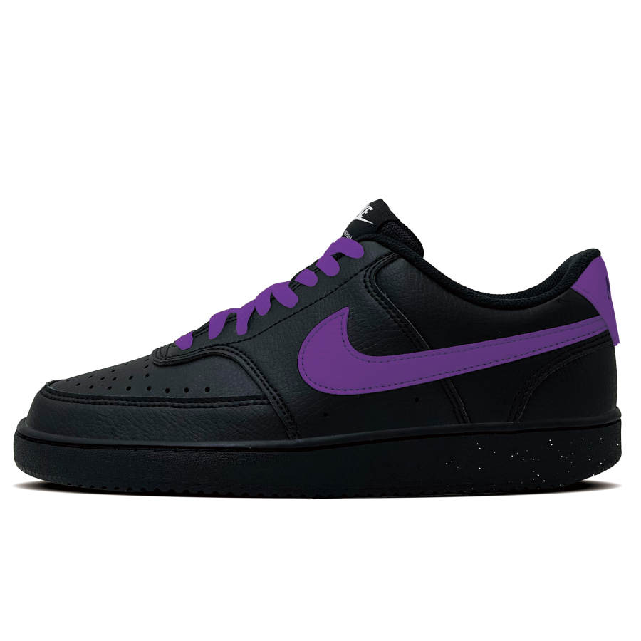 Nike Nike Court Vision 1 Twilight Tide Wind Abrasion Resistant Abrasion Resistant Low top Skateboard Shoes Men's Purple
