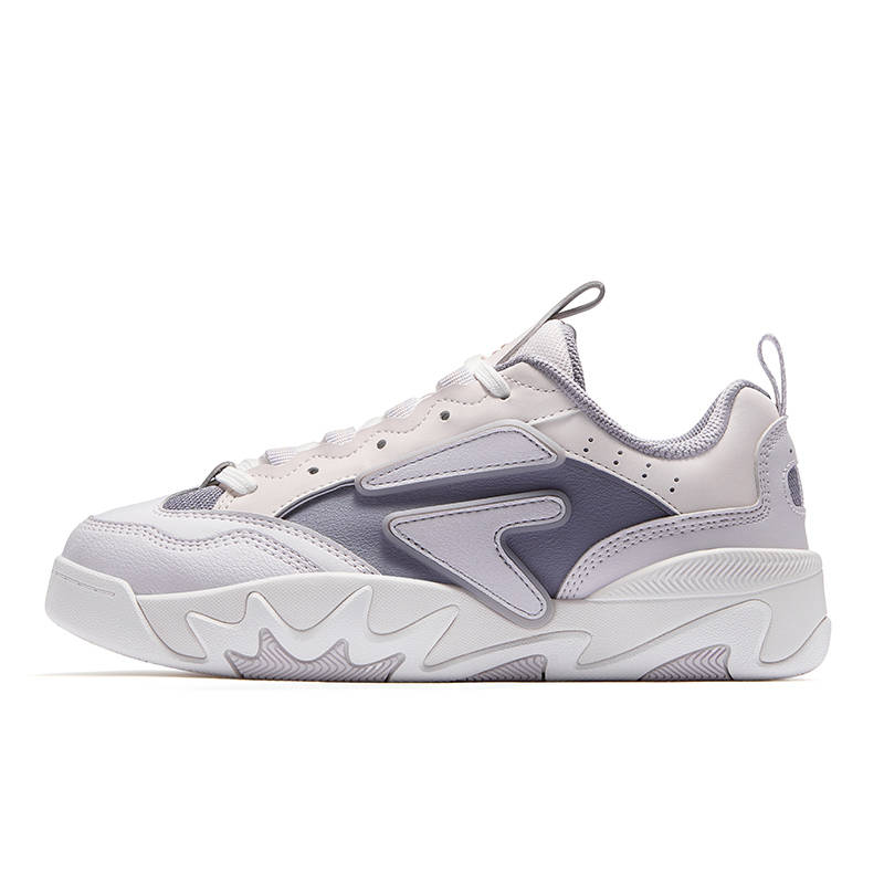FILA FUSION NOLLIE II Dolphin Jump Shoe 2 Skateboard Shoes Women's Purple Gray
