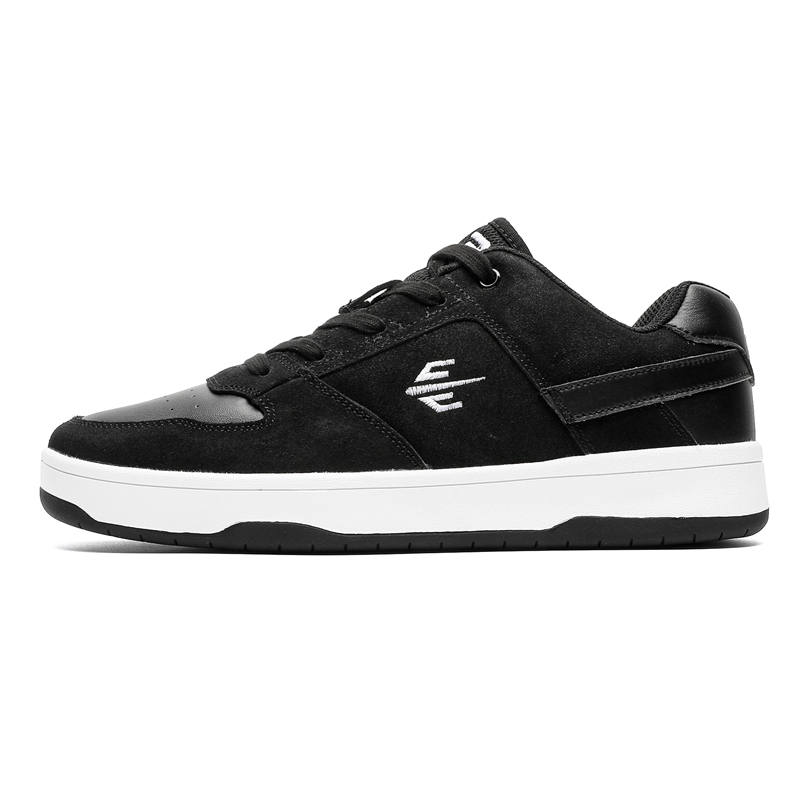 JIANKECHAO Textile, Synthetic Leather Slip Resistant Cushioning Abrasion Resistant Low top Skateboard Shoes Unisex