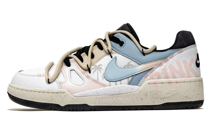 Nike Nike Full Force Abrasion Resistant Low top Skateboard Shoes Men's Sky Blue