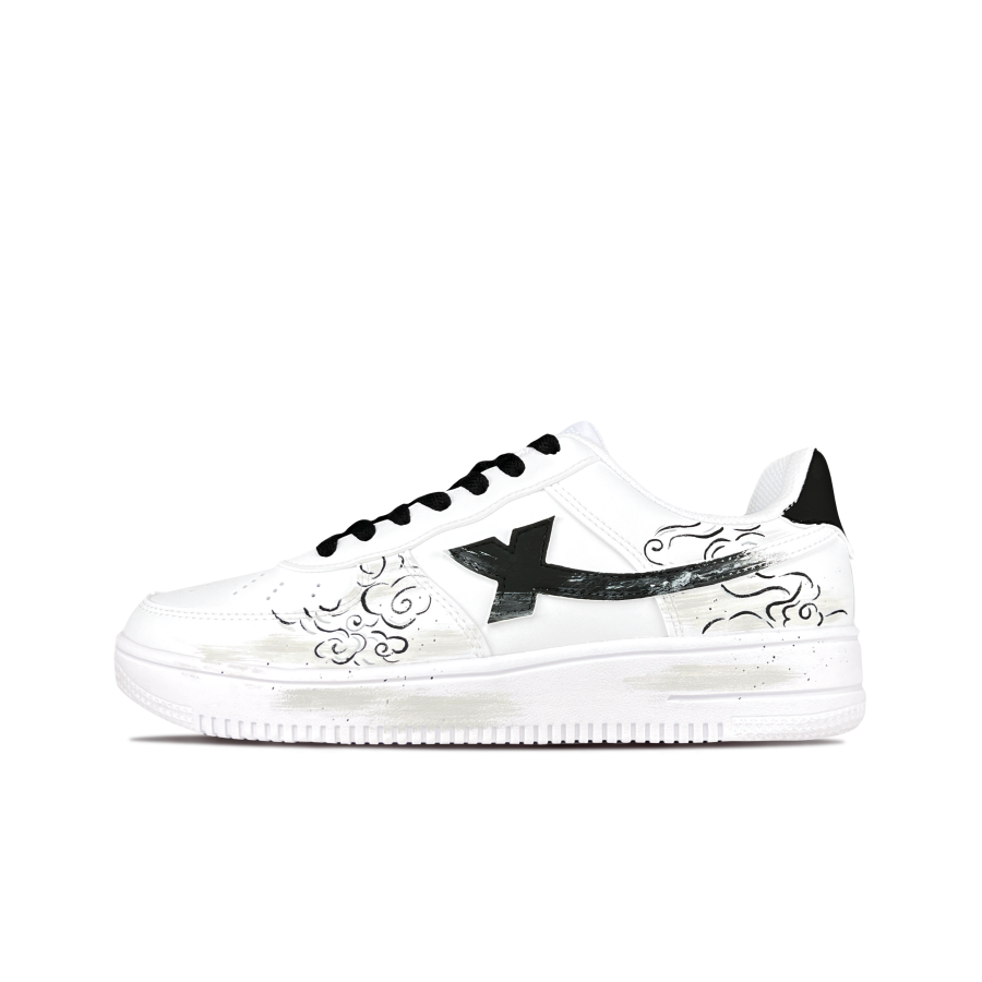 XTEP Air Force 1 Cushioning, Wear Resistant Low top Skateboard Shoes Women's White