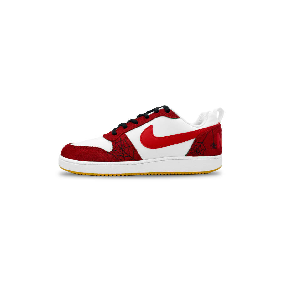 Nike Nike Court Borough YIMING Manufacturing, Red Velvet Spider Trail Thermal Cushioning Low top Skateboard Shoes Unisex