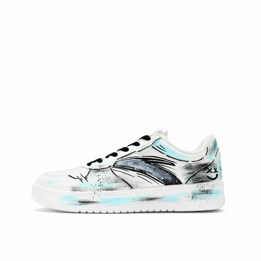 Anta Easy Slip Resistant Cushioning Low top Skateboard Shoes Unisex