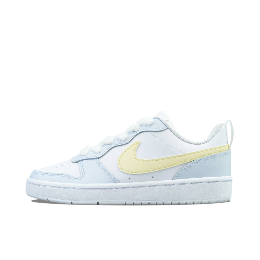 Nike Nike Court Borough Low 2 Abrasion Resistant Low top Casual Skate Shoes Women's Blue White