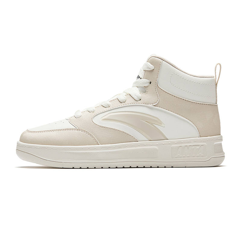 Anta Easy Cushioning Abrasion Resistant Breathable Height Increasing High top Skateboard Shoes Women's