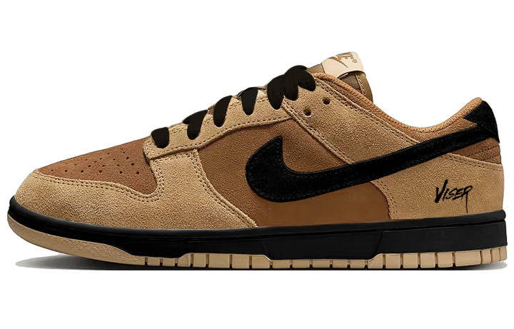 Nike Nike Dunk LOW Magnesite Leather Cushioning Abrasion Resistant Cushioning, Wear Resistant Low top Skateboard Shoes