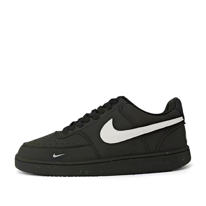 Nike Nike Court Vision Slip Resistant Abrasion Resistant Low top Skateboard Shoes Unisex White
