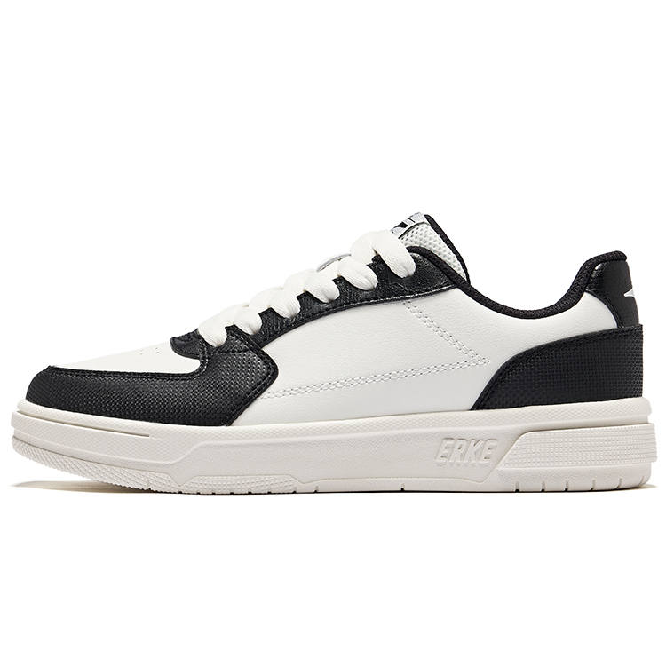 Erke Days And Synthetic Leather Classic And Versatile Non slip Lightweight Low top Skateboard Shoes Women's