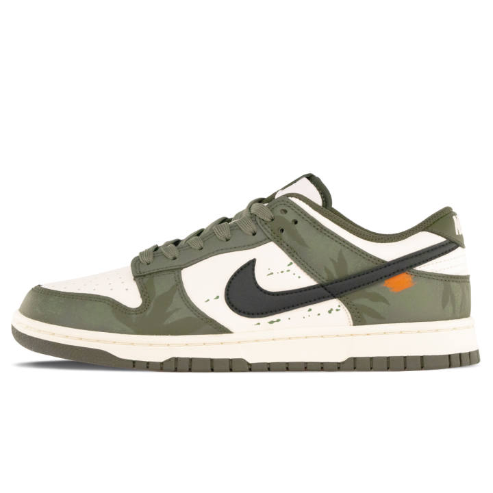 Nike Nike Dunk Leather Cushioning, Wear Resistant Low top Skateboard Shoes Unisex Pale Green