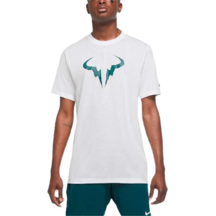 Nike Nike T Shirts Men's White Crew Neck Moderate Straight Fit
