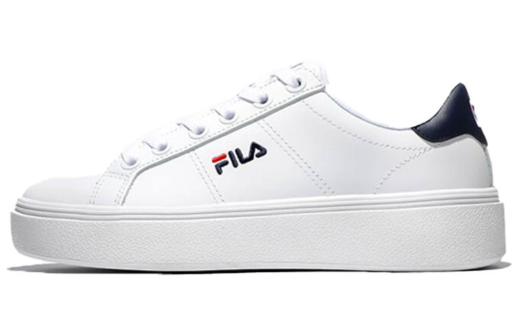 FILA Court Plumpy Low Top Board Shoes White/Black