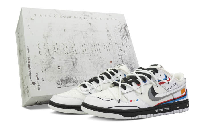 Nike Nike Dunk Low top Skateboard Shoes Men's Black White