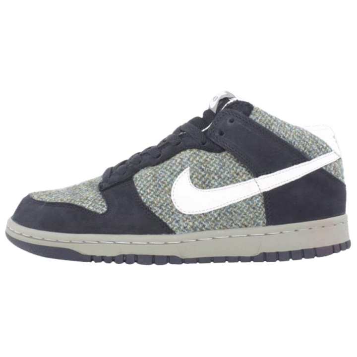 Nike Nike Dunk Mid top Skateboard Shoes Women's Black Gray