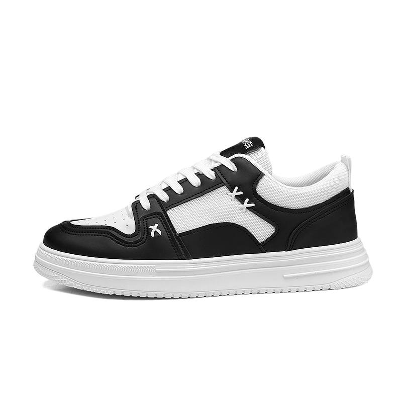 PAIBLOKS Cushioning Abrasion Resistant Lightweight Slip Resistant Low top Skateboard Shoes Men's