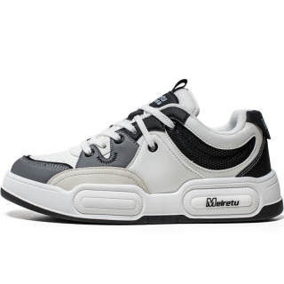 Meiretu Slip Resistant, Abrasion Resistant, Lightweight Low top Skateboard Shoes Men's