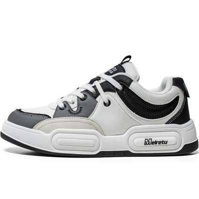 Meiretu Slip Resistant, Abrasion Resistant, Lightweight Low top Skateboard Shoes Men's