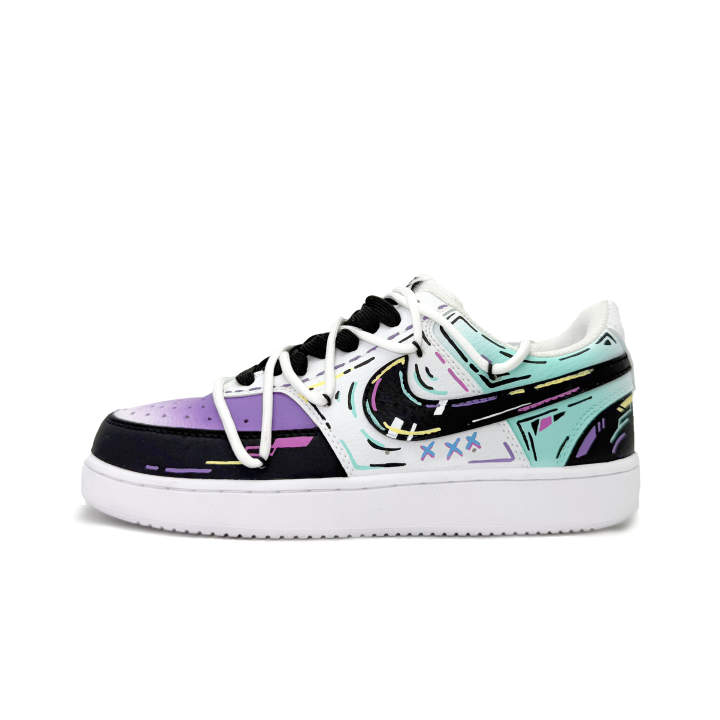 Nike Nike Court Vision 1 Low top Skateboard Shoes Women's White