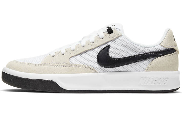 Nike Nike SB Adversary Mesh Slip Resistant, Abrasion Resistant, Lightweight, Breathable Low top Skateboard Shoes Unisex Ecru