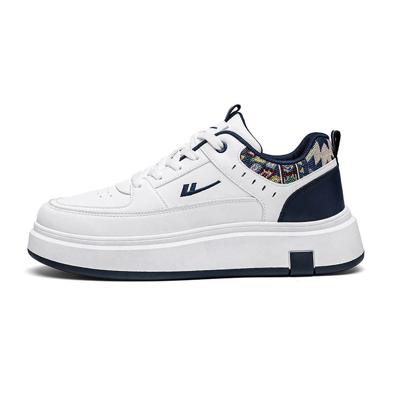 Warrior Cushioning Height Increasing Abrasion Resistant Lightweight Low top Skateboard Shoes Men's