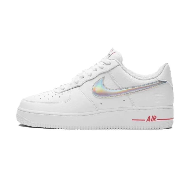 Nike Nike Air Force 1 Low Leather Casual Slip Resistant Abrasion Resistant Low top Skateboard Shoes Men's White