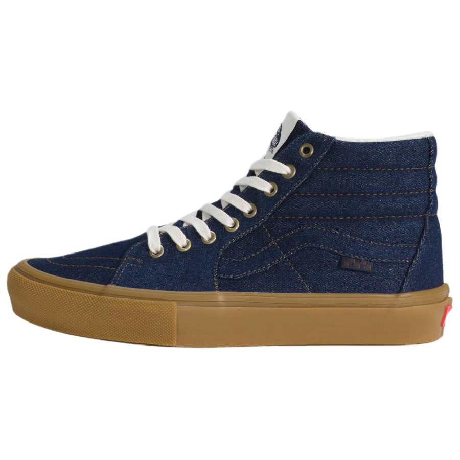 Vans SKATE CLASSICS Cushioning High top Skateboard Shoes Unisex Blue