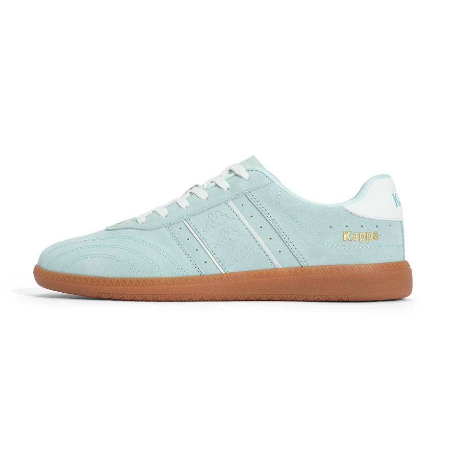Kappa Abrasion Resistant Abrasion Resistant Low top Skateboard Shoes Unisex Biological Blue