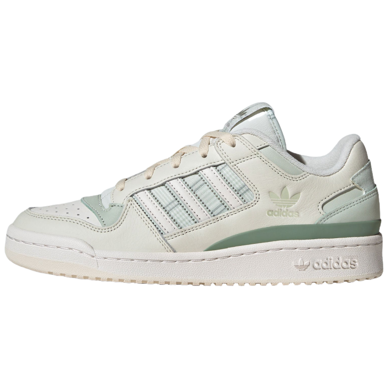 Adidas Originals FORUM Low top Skateboard Shoes Unisex White Green