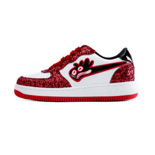 EKM Skateboard Shoes Unisex Low Top White