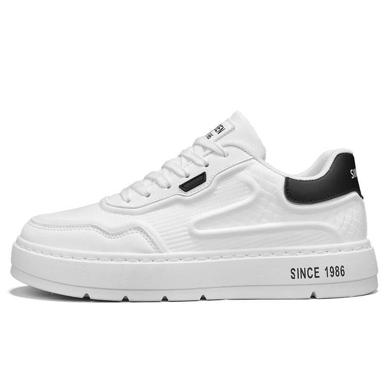 RENBEN Lightweight Height Increasing Low top Skateboard Shoes Men's