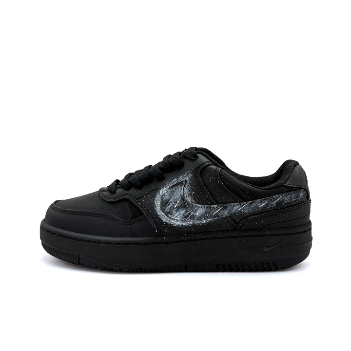 Nike Nike Gamma Force Polaris Ji Abrasion Resistant Low top Skateboard Shoes Men's Black White