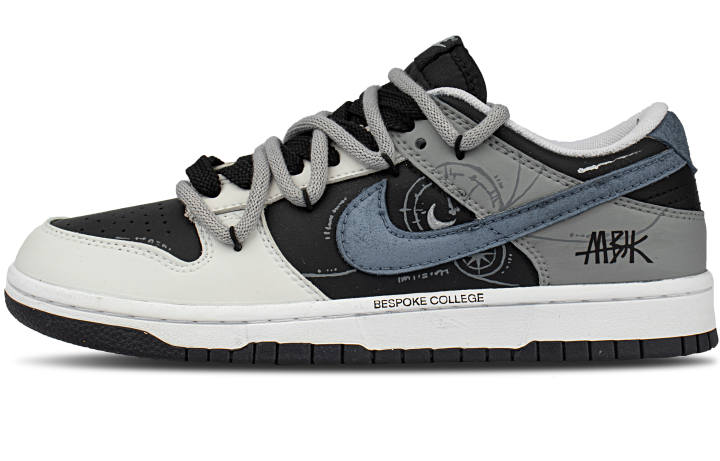 Nike Nike Dunk Abrasion Resistant Abrasion Resistant Low top Skateboard Shoes Unisex Dark Gray
